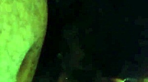 Bree SUCKING BLACK COCK in casual scene