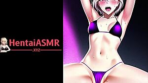 Hentai spider girl reaches intense orgasm in anime journey