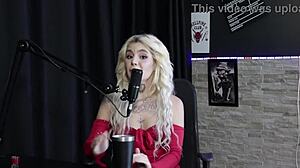 yo, kyra sex in sheer red lingerie is ready for wild fisting fetishes! 😲