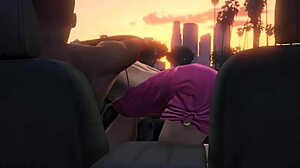 Gta 5 - Franklin Gets Hooker Service