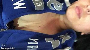 hey, my hot stepsister crystal masturbates for her fans