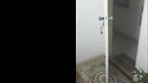 Amateur crossdresser fucks hairy beaver outdoors at friends' party