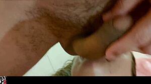 Hey, check out this french amateur in satin panties getting her ass licked and spanked in doggy pov