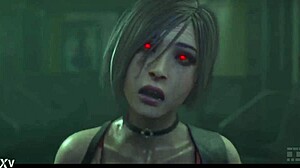 Man, watching Ada zombie ride that monster cock is wild!