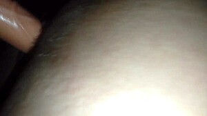 Thai student spreads shaved pussy for fake cock insertion and wet creampie finish