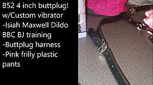 Sissy Selfbondage Prep Goes Wild with Big Black Cock and Toys. I Dunno How I Got Into This Mess!