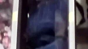 Man, I can't believe I caught dis hot young thang on cam!