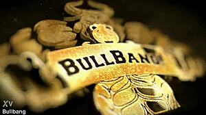 She got her real BBC spitroast fantasy in wild gangbang