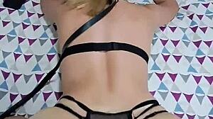 Bondage Cute Busty Blonde Milf With Big Ass Enjoys Hot Exciting Session