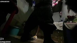 With her long legs in a sexy miniskirt, she poses beautifully.