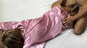 perv oiled massage turns into bareback fucking for mariangel belle