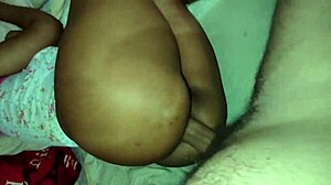 young ebony woman receives intense attention on her big ass