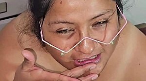 A New Semen Donor Swallows Cum On Big Tits