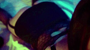 perverted male pissin' on his slattern and ass to mouth fuckin' her with rimjob and orgasm