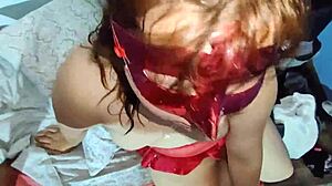 my chubby sex slave enjoys cum on her homemade sandwich