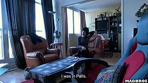 French goth girl enjoys anal fucking and cumming all day