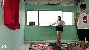 I’m overwhelmed as my prima helps with cardio by eating and banging her huge ass. It’s pure homemade heat!