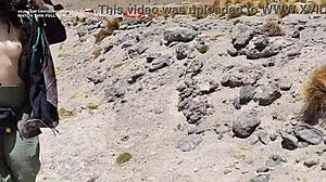 i filmed explicit public sex in bolivia with a sexy german brunette babe