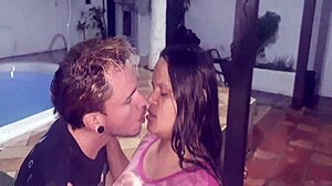 German Tattoo Artist And Paty Bumbum Kiss Challenge At Club