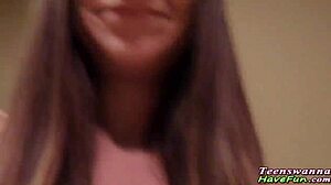 Amateur Teen 18+ Spits Cum