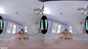 I feel my tight wet pussy pounded hard by a big cock in VR