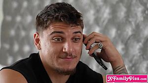 Wow, Alex Coal helps stepbro bang Arab stepsister Aria Valencia! 🔥