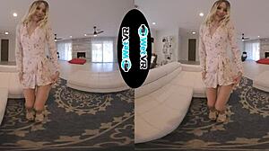 I feel my tight wet pussy pounded hard by a big cock in VR