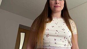 big ass slobbery blowjob from babe in couple homemade