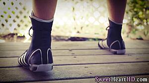 teen lesbian tastes box