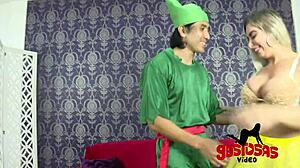 P�s Carnaval Com Loira Gostosa