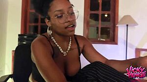 Brazilian Woman Dances in Lingerie