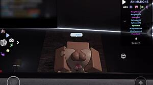 In roblox, the gringa gets fucked hard by rich guys