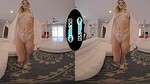 I feel my tight wet pussy pounded hard by a big cock in VR