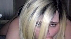 Snowbunnyqueen27 deepthroats cage fighter’s stunning BBC in wild action