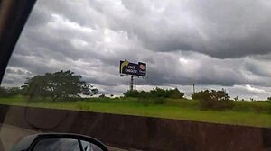 Girlfriend Loses Bet, Masturbates in Restaurant, Strips Outside