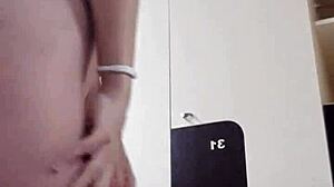 Naked Teen Caught in Public Locker Room