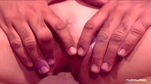 Confident brunette rides cock and licks ass before cum on face