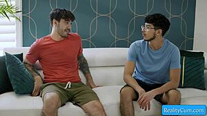 busty milf with perky pierced nipples seduces teen boy for his hard fat dick - spencer scott diego perez