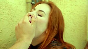 I got a sloppy bj in hallway from busty chick