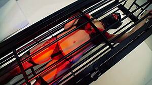 mai bailey and krystal webb licking asses and fingering pussies in sexy lesbian fetish