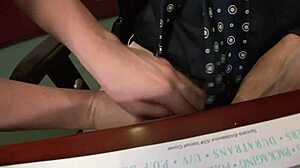 Hell yeah, older man pounds wet pussy with loud moaning!