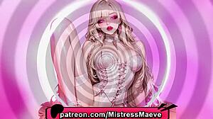 sissy goon falls into erotic trance with femdom hypnosis for cum sluts