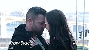 Yo, watch this teen blow cock from elevator straight to bedroom