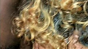 Homeless BBW milf sucks big cock in fetish scene