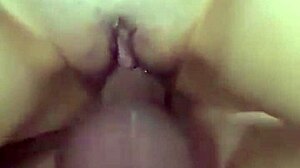 doggy style fucking with her bent over in intense position.