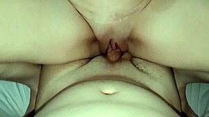 After her blowjob, I left her pussy wide open and full of cum