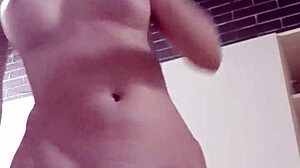 Naked Teen Caught in Public Locker Room