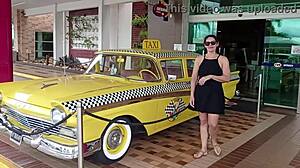 Girlfriend Loses Bet, Masturbates in Restaurant, Strips Outside