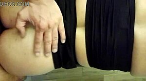 they split her wide open in rough anal action