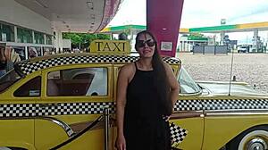 Girlfriend Loses Bet, Masturbates in Restaurant, Strips Outside